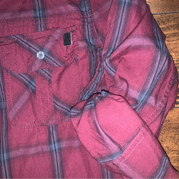 Mens Short Sleeve Button-down Size L - Picture 4 of 5